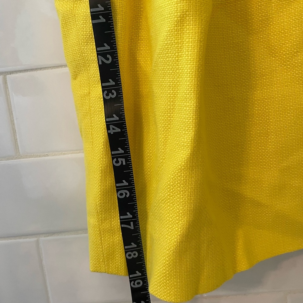 J. Crew Bright Yellow Sheath Dress | 4 - Picture 9 of 11